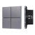 INTELLIGENT ARLIGHT Кнопочная панель KNX-304-23-IN Grey (BUS, Frameless) (IARL, IP20 Металл, 2 года)