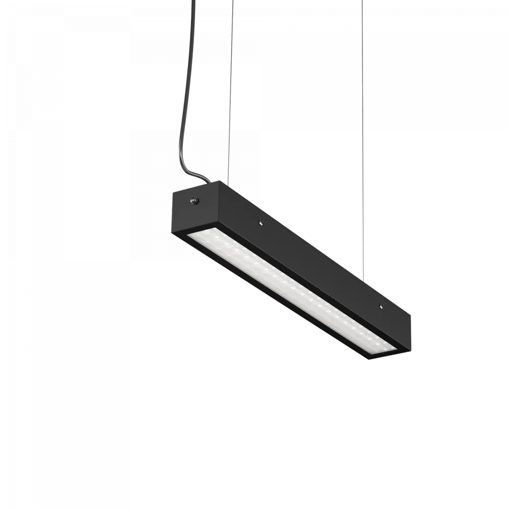 Светодиодный светильник Trade Linear Standart 500x65x60 20Вт 4000K IP54 Микропризма Черный