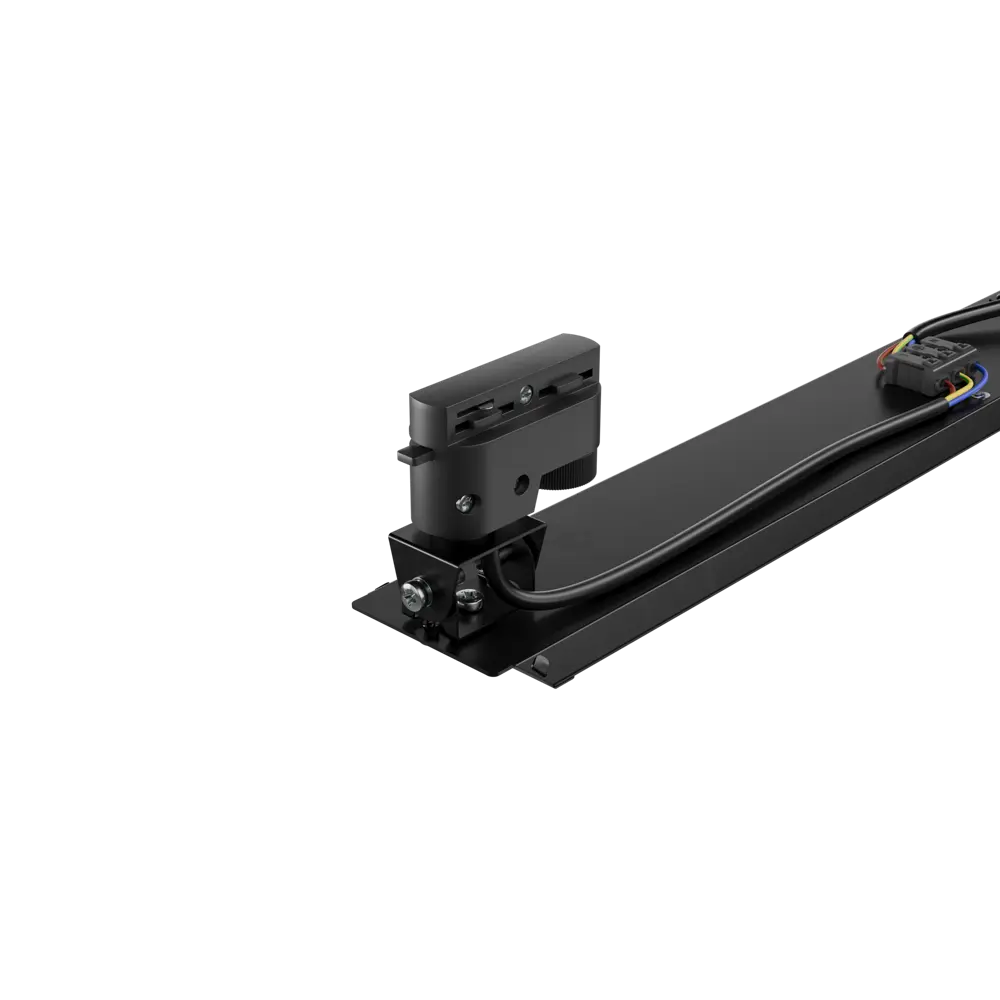 Крепление с адаптером для 1-фазного шинопровода для Liner Basic, Retail, Line (комплект 2шт) черное