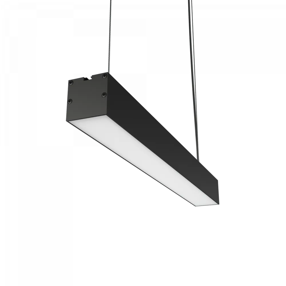Светодиодный светильник Line Alum Standart 500x50x50 20Вт 4000К Опал Черный