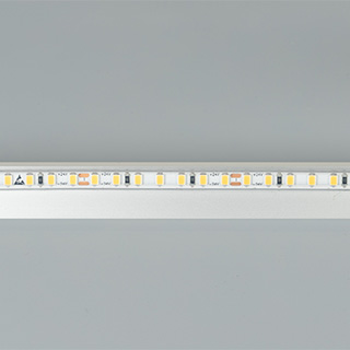 Лента герметичная RTW-PS-A140-7mm 24V Warm2400 (10 W/m, IP67, 5m) (Arlight, CRI>90)