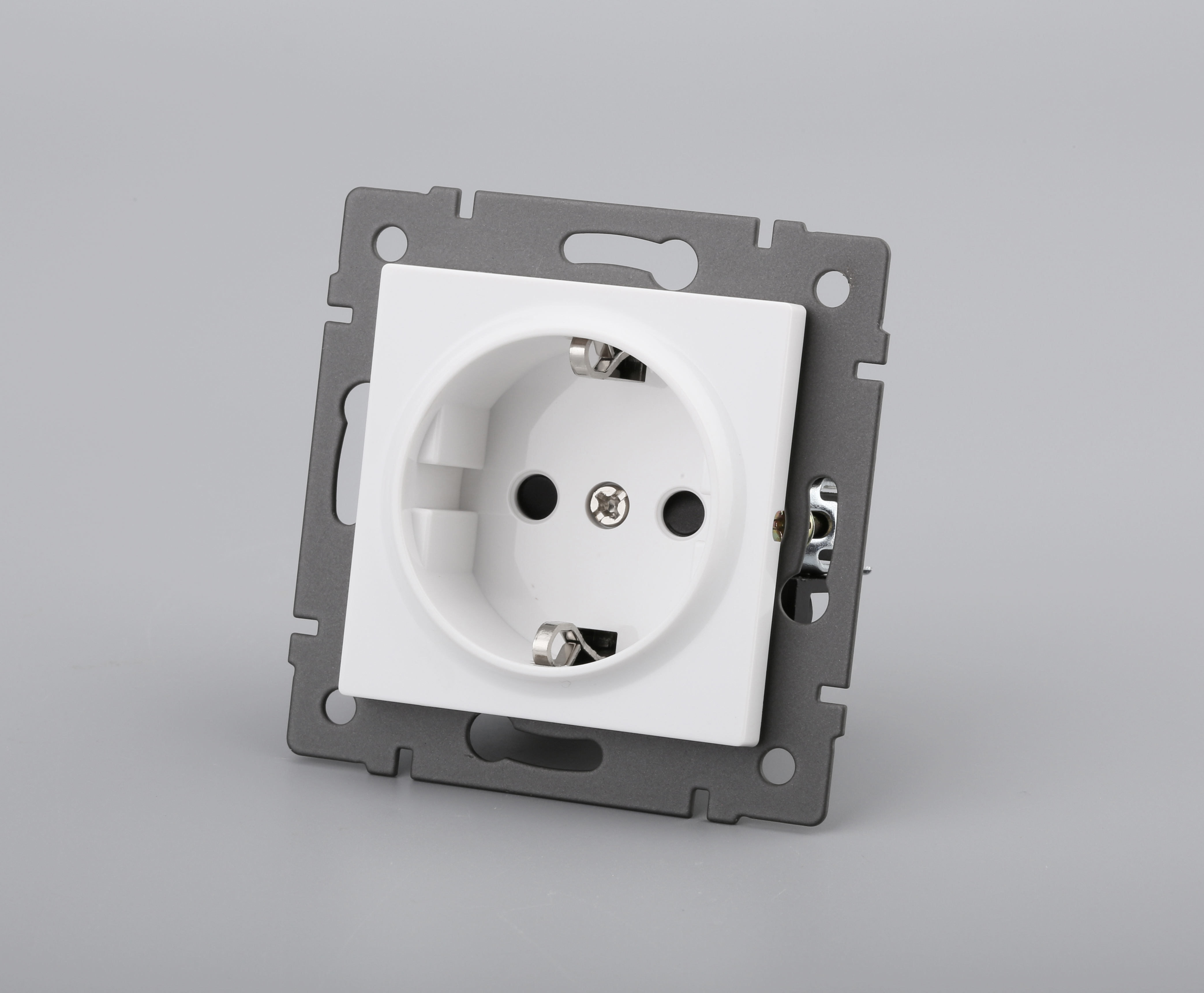 Механизм электрической розетки SCT-MEU1-PL-WH-V (250V, 16A) (Arlight, -)