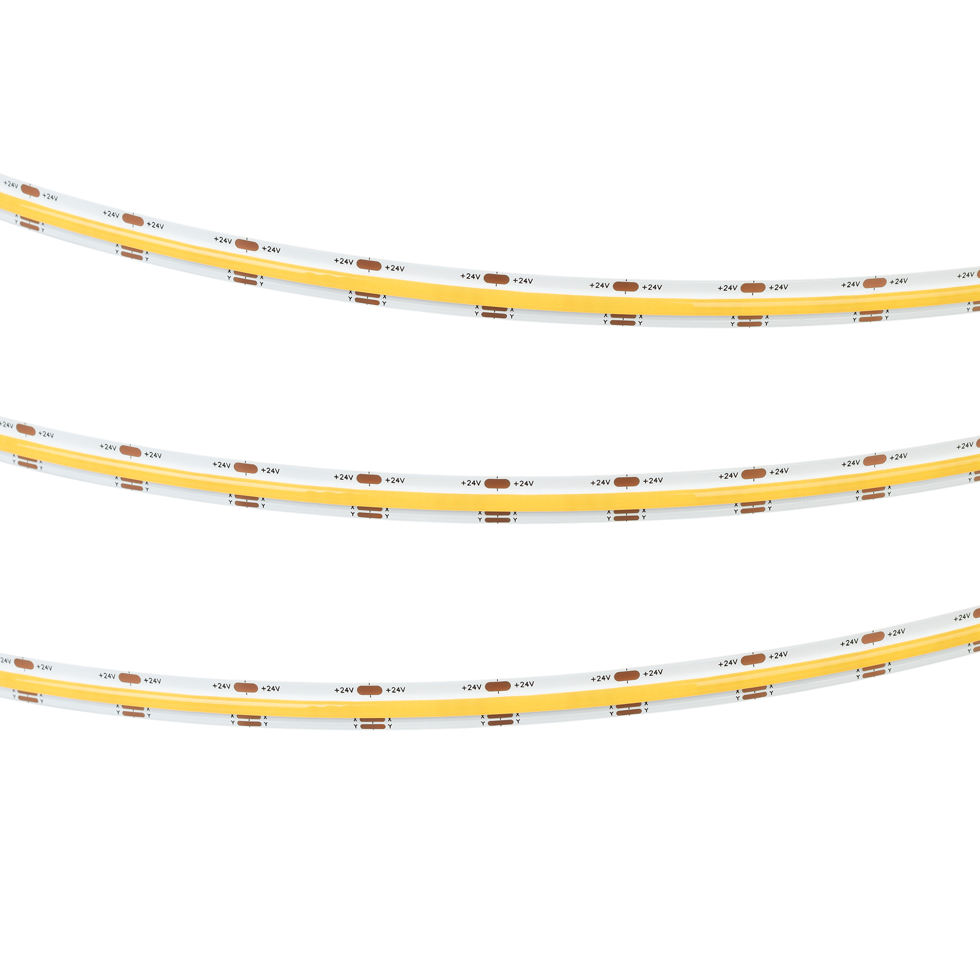 Лента COB-X560-10mm 24V Warm3000 (5-15 W/m, IP20, 5m) (Arlight, -)