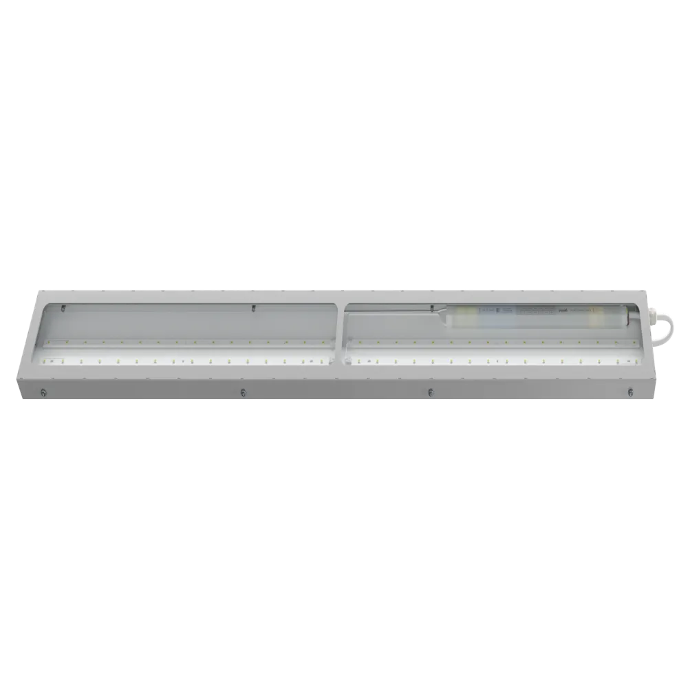 Светодиодный светильник Titan Basic 1000x100x30 40Вт 4000К IP66 Прозрачное закаленное стекло