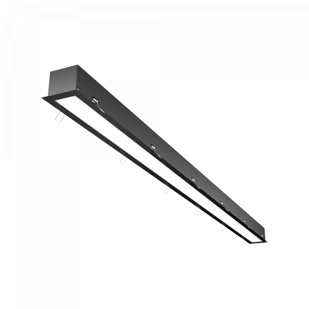 Встраиваемый светодиодный светильник Trade Linear Standart 1472x65x60 90Вт 4000К 90Ra Опал Deep Черный