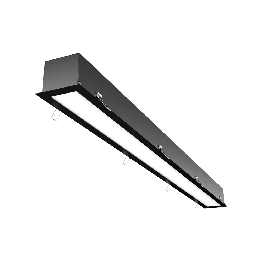 Встраиваемый светодиодный светильник Trade Linear Standart 980x65x60 60Вт 4000К 90Ra Опал Deep Черный