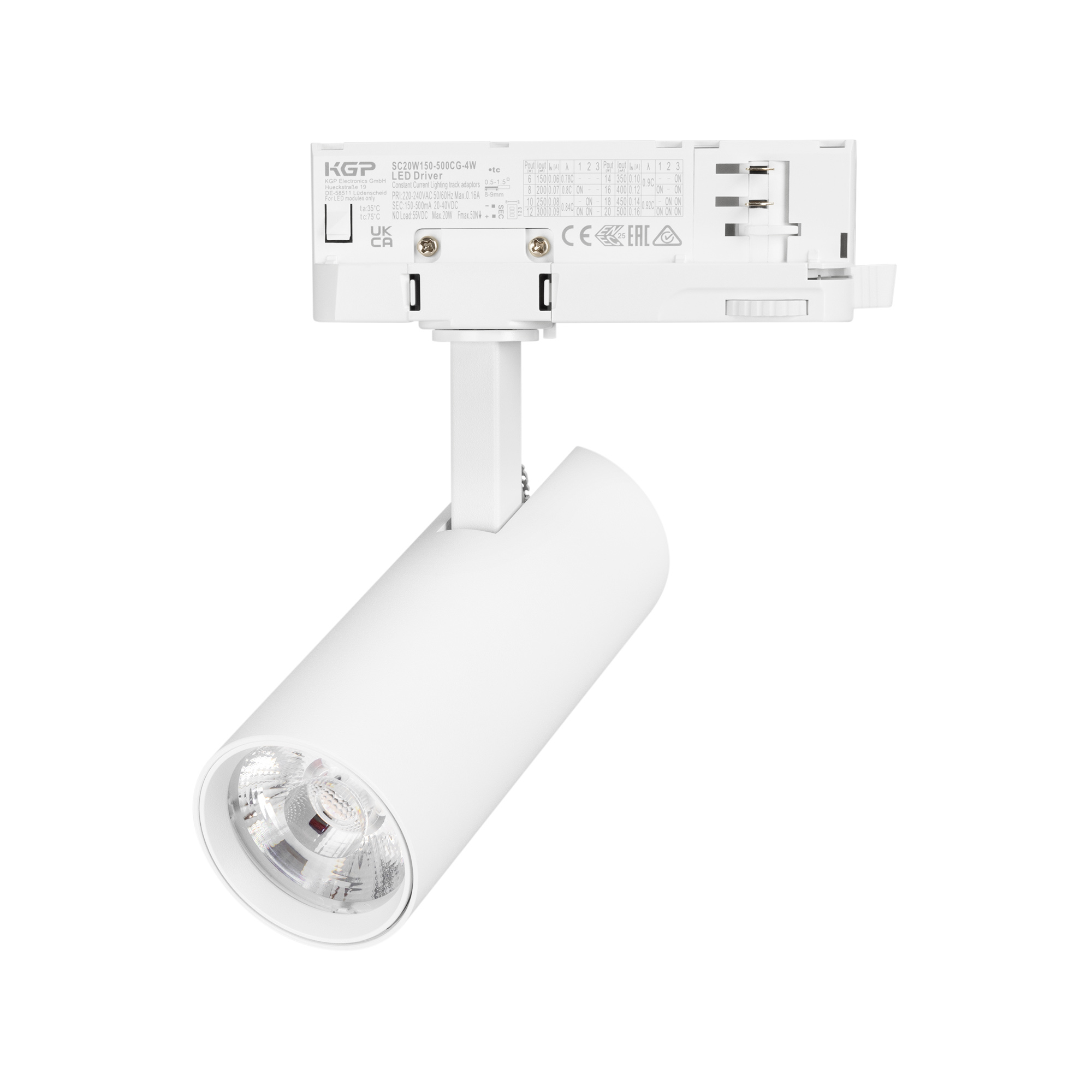 Светильник LGD-GERA-TRUECOLOR-4TR-R55-10W Warm3000 CRI98 (Белый, 55 deg, 230V) (Arlight, IP20 Металл, 5 лет)