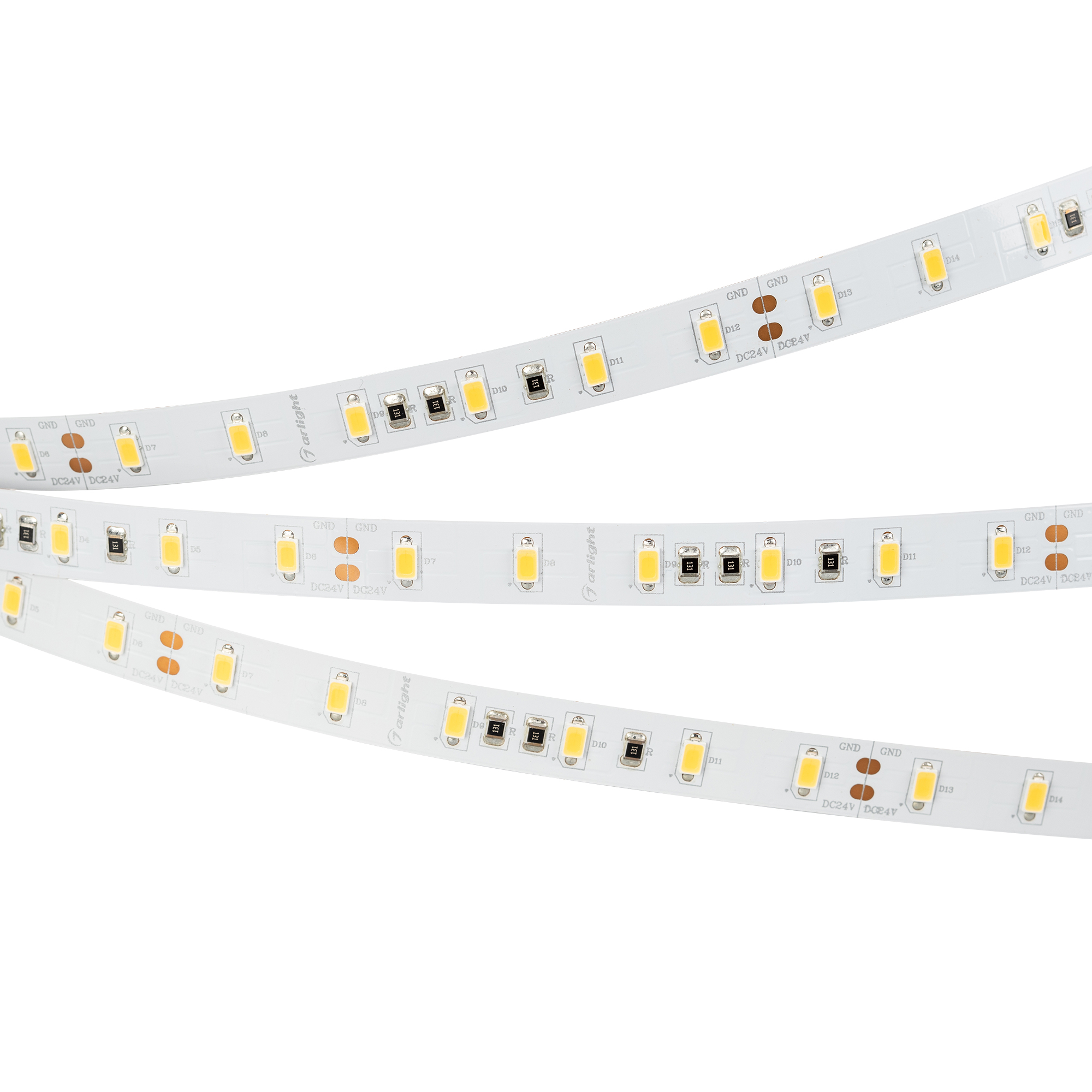 Лента ULTRA-C60-12mm 24V Day4000 (30 W/m, IP20, 5630, 5m) (Arlight, Открытый)
