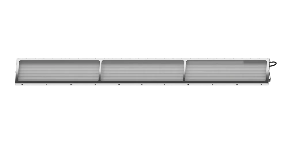 Светодиодный светильник Titan Inox Standart 1500x180x30 150Вт 5000К IP66 Прозрачное закаленное стекло