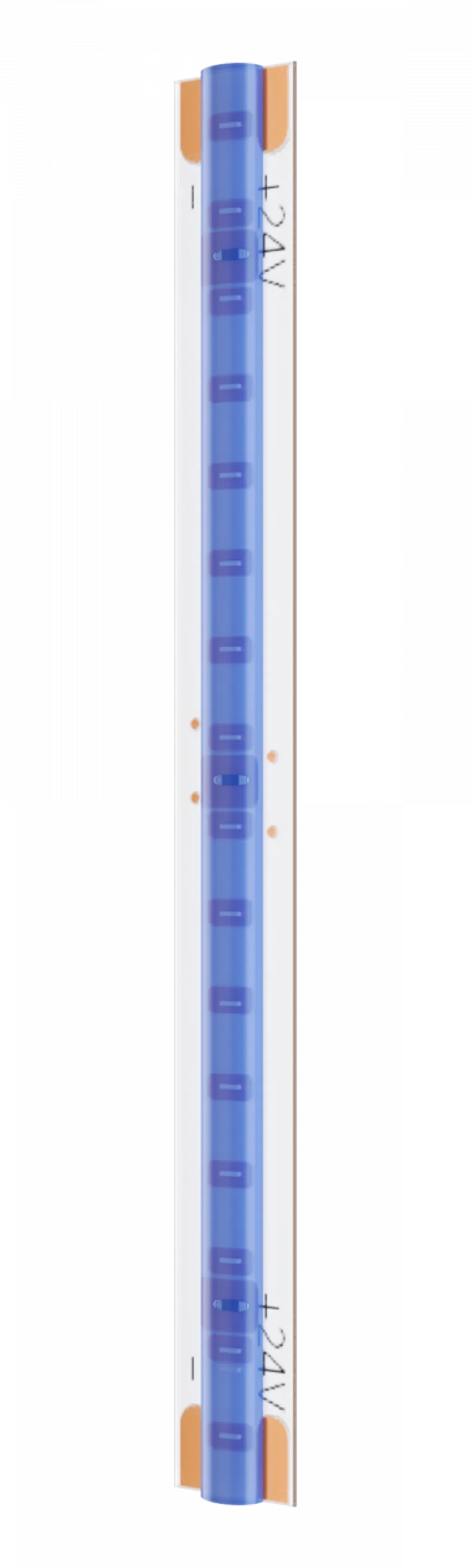 Светодиодная лента Geniled GL-320SMD3535 СОВ 24В 9Вт/м 5x3000 Blue IP33