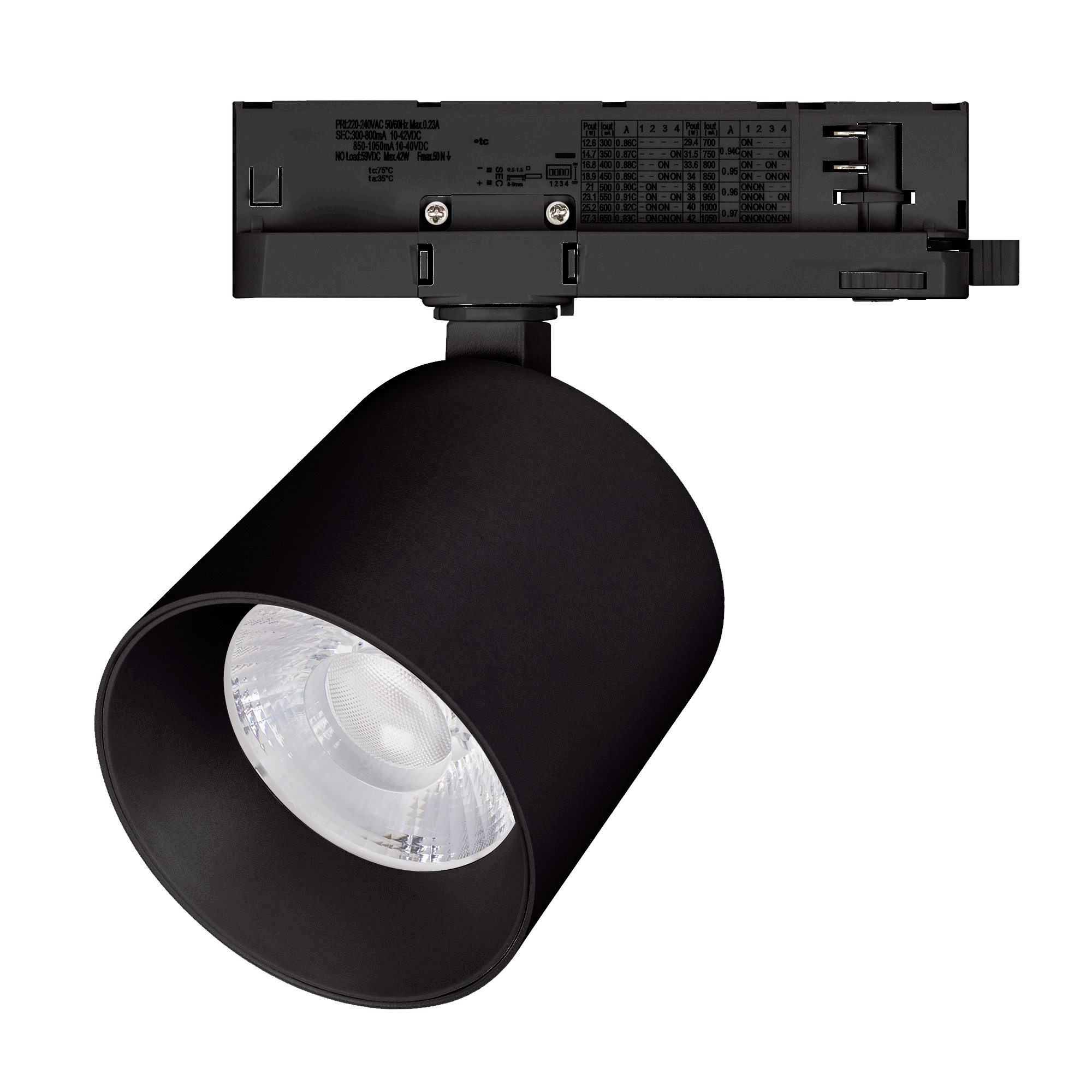 Светильник LGD-DYKE-4TR-R100-36W Day4000 (BK, 50 deg, 230V) (Arlight, IP20 Металл, 5 лет)