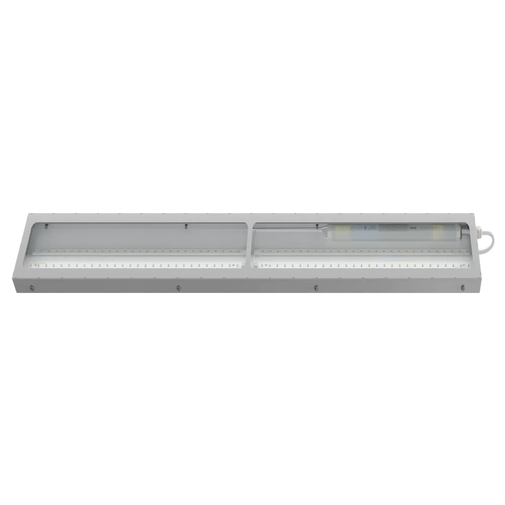 Светодиодный светильник Titan Advanced 1000x100x30 40Вт 3000К IP66 Прозрачное закаленное стекло