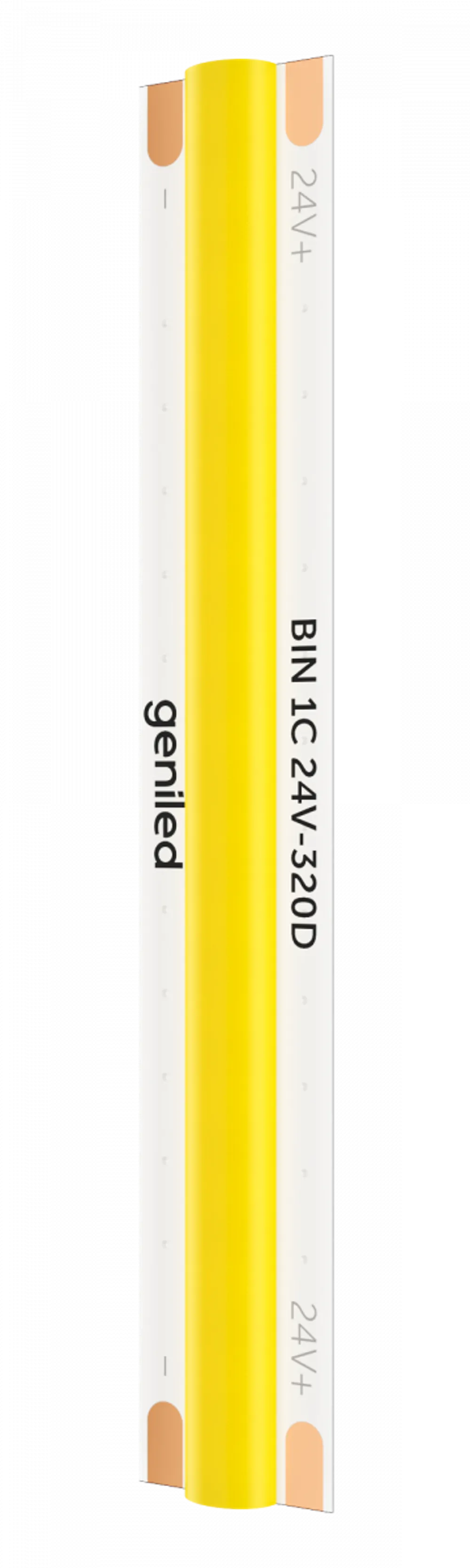 Светодиодная лента Geniled GL-320SMD3535 СОВ 24В 880лм/м 8Вт/м 8х5000 6000-6500К IP33