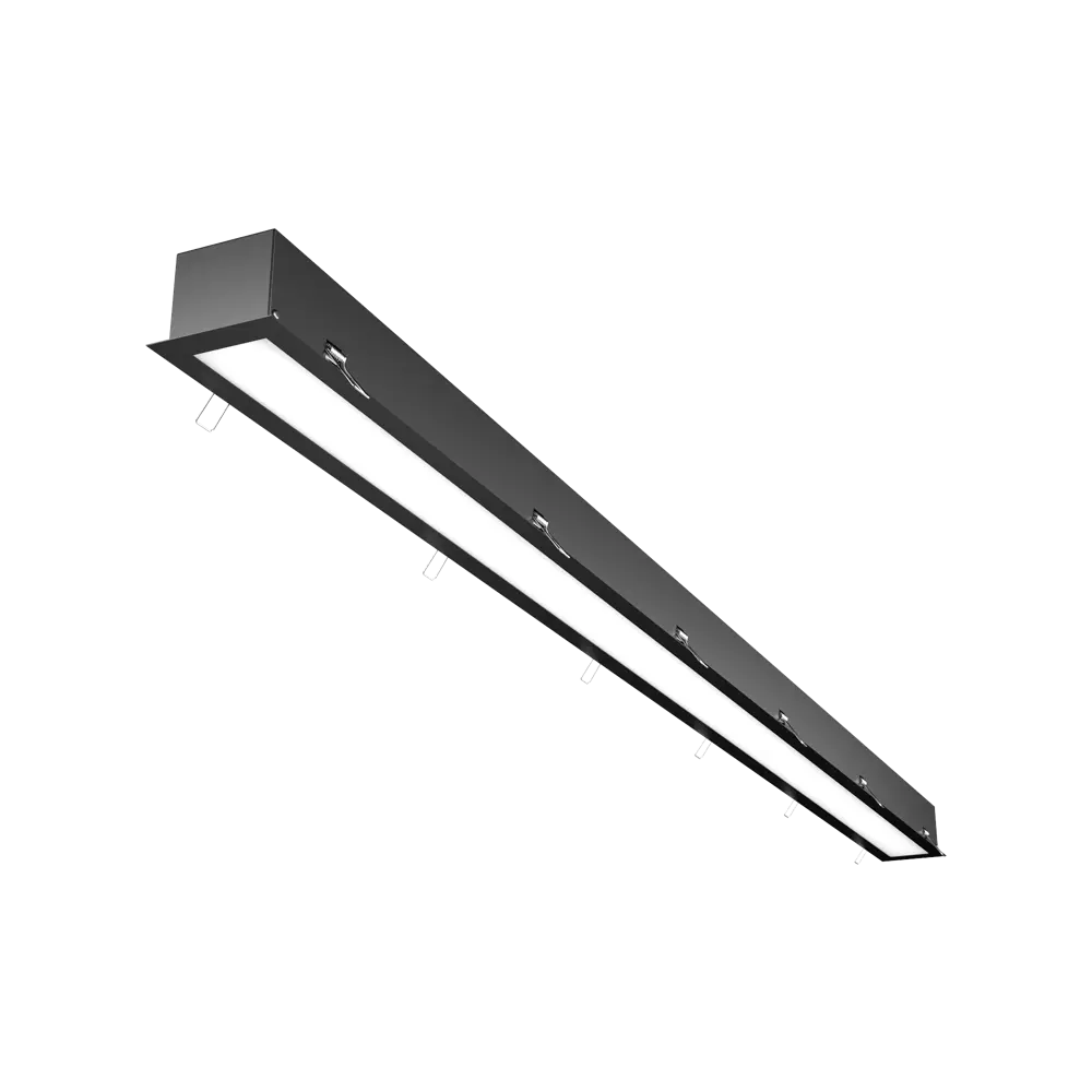 Встраиваемый светодиодный светильник Trade Linear Standart 1472x65x60 90Вт 4000К 90Ra Опал Deep Черный