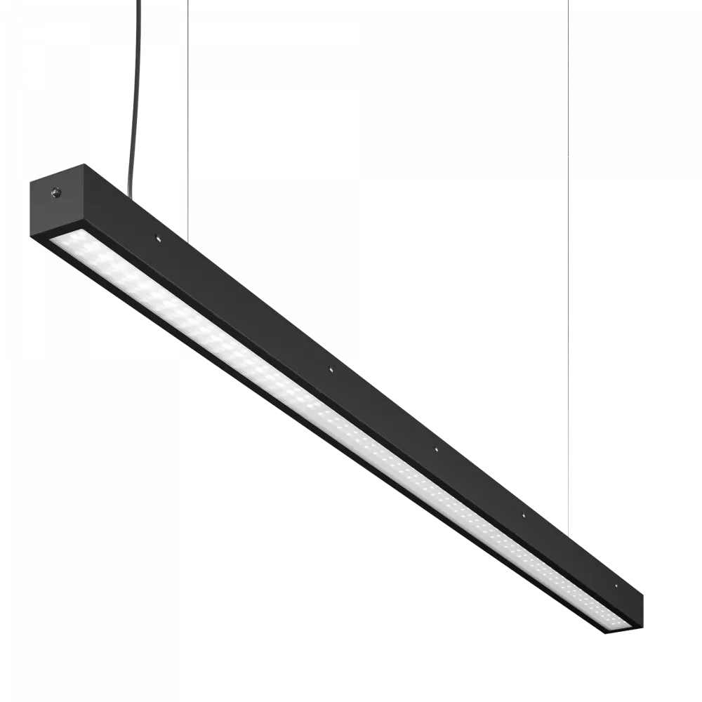 Светодиодный светильник Trade Linear Advanced 1500x65x60 90Вт 4000K IP54 Микропризма Черный