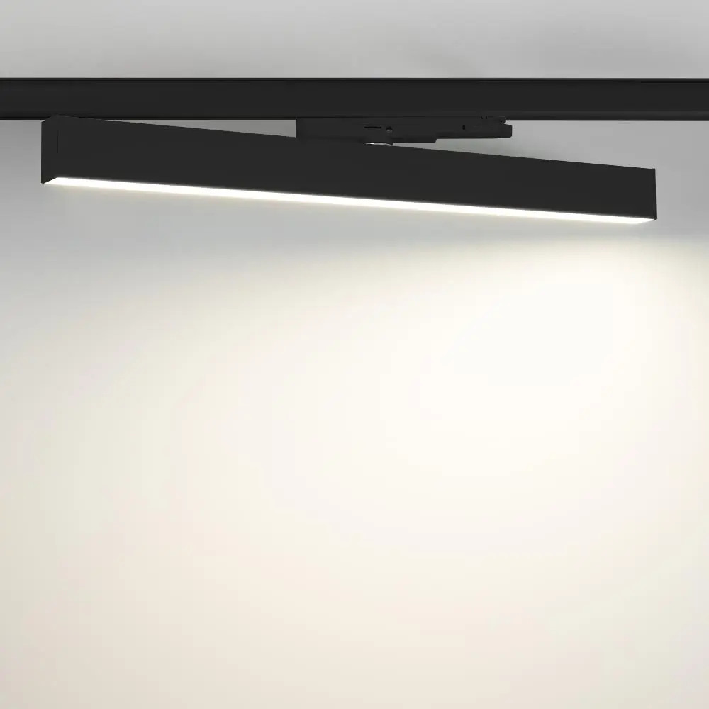 Светильник LGD-FLAT-4TR-S605-25W Warm3000 (BK, 100 deg, 230V, DALI) (Arlight, IP20 Металл, 3 года)