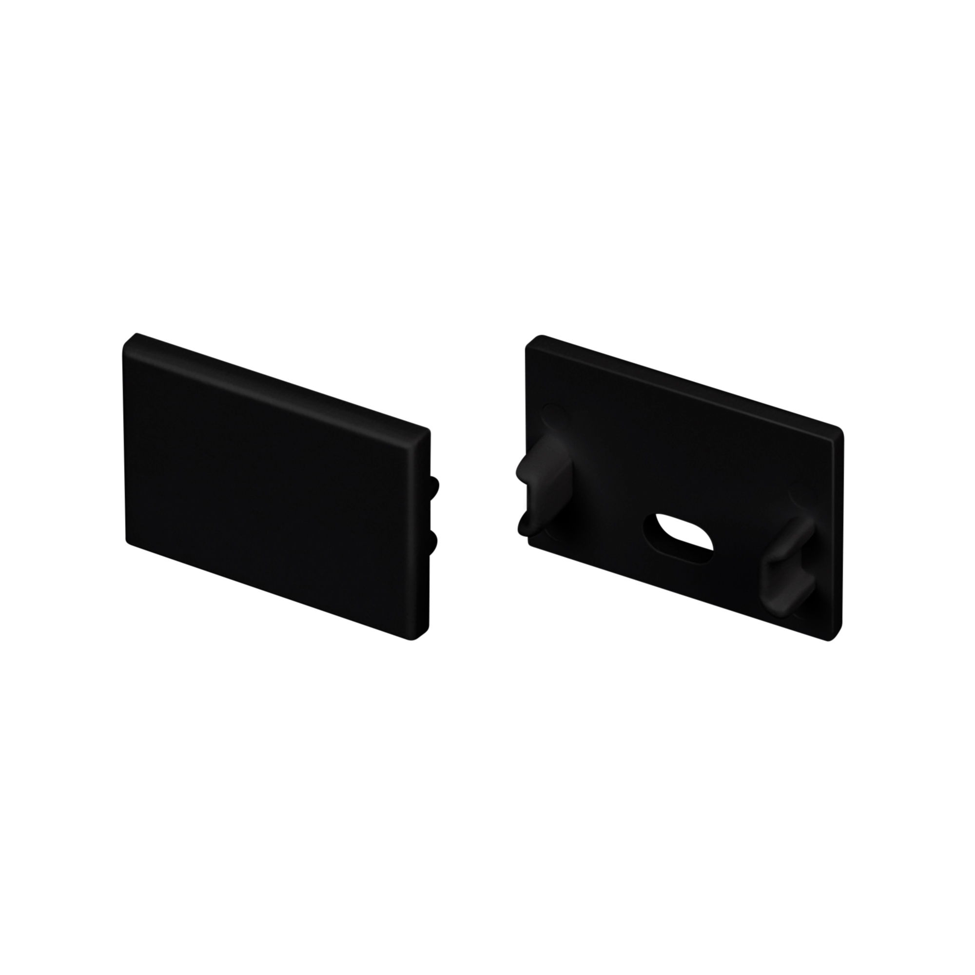 Комплект заглушек FANTOM-BENT-W21 BLACK (Arlight, Пластик)