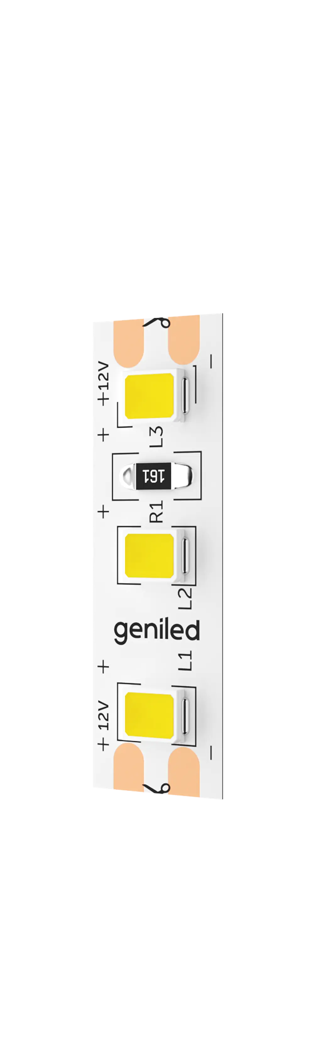 Светодиодная лента Geniled GL-120SMD2835 12В 12Вт/м 8х5000 Yellow IP33