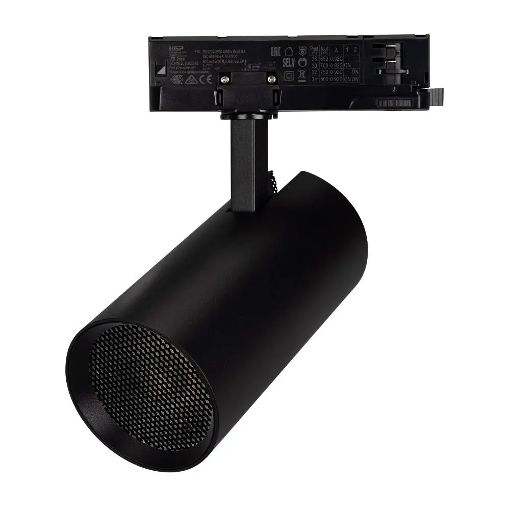 Светильник LGD-GERA-4TR-R90-30W Day4000 (BK, 36 deg, 230V, DALI) (Arlight, IP20 Металл, 5 лет)
