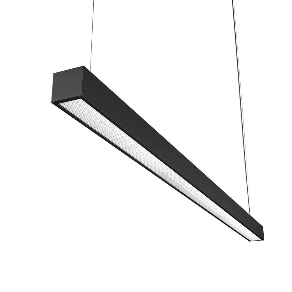 Светодиодный светильник Trade Linear Standart 1472x65x60 90Вт 5000K Микропризма Deep Черный