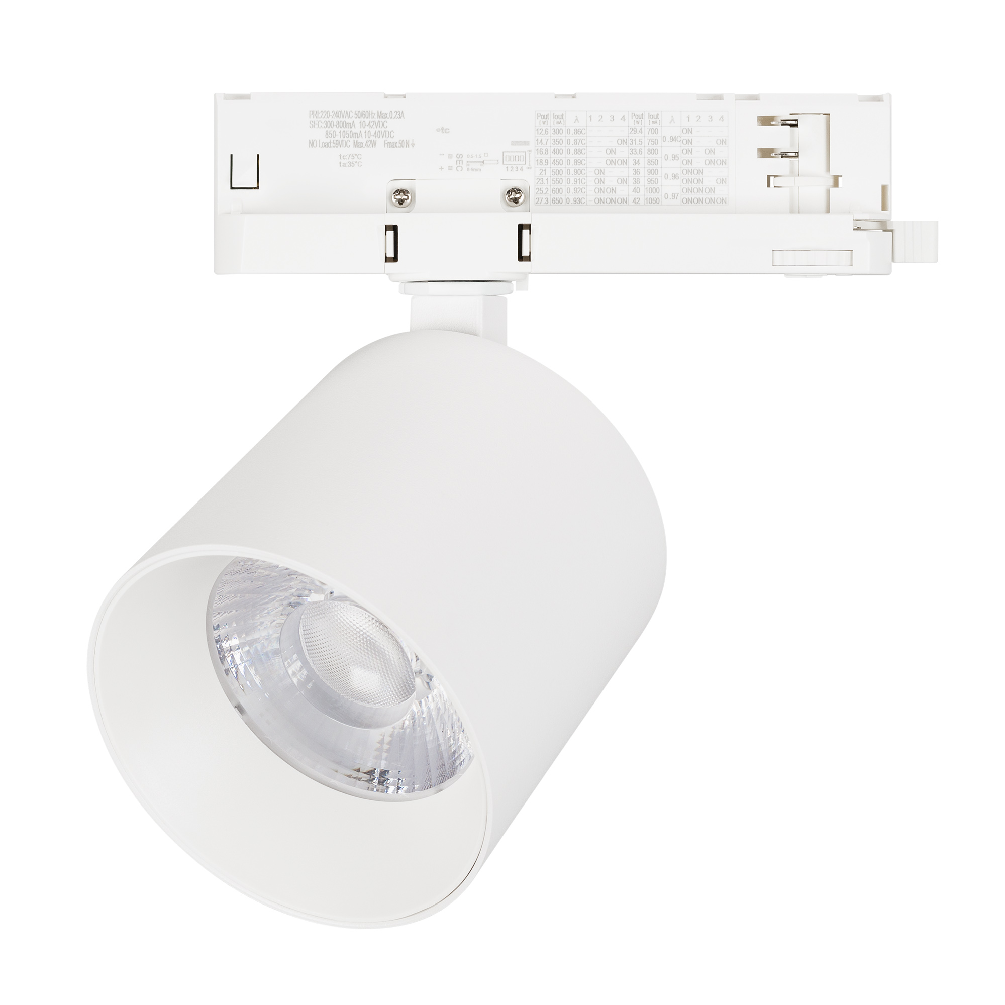 Светильник LGD-DYKE-4TR-R100-36W Day4000 (WH, 50 deg, 230V) (Arlight, IP20 Металл, 5 лет)