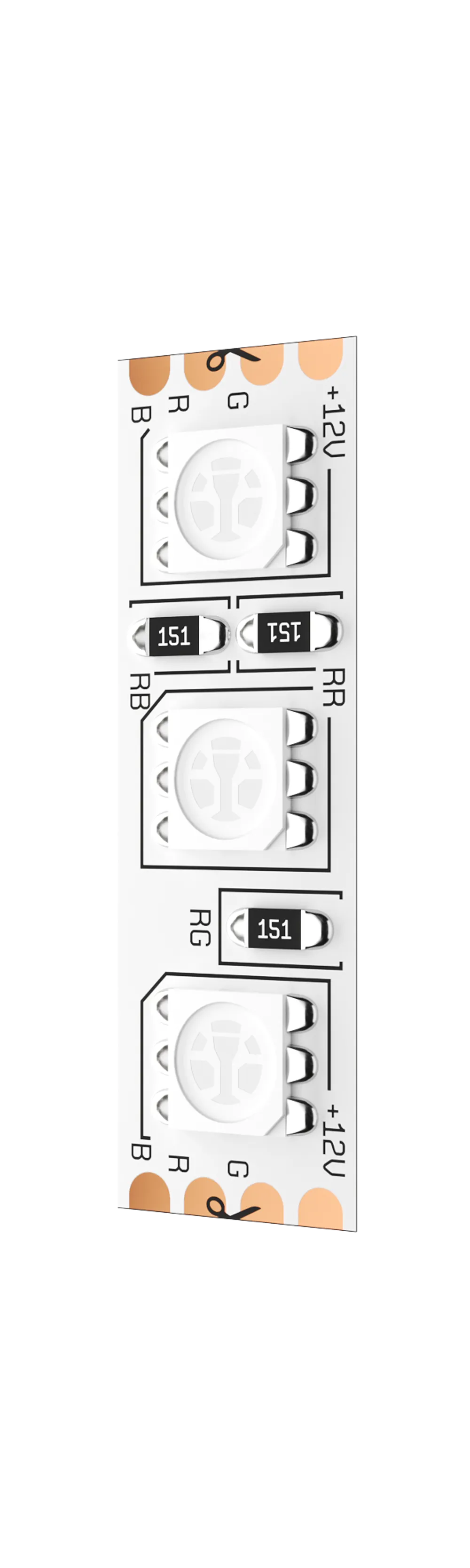 Светодиодная лента Geniled GL-96SMD5050 12В 24Вт/м 10х5000 RGB IP33