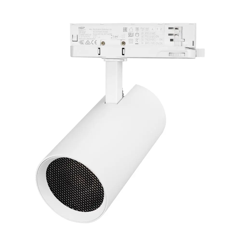 Светильник LGD-GERA-4TR-R90-30W Day4000 (WH, 15 deg, 230V, DALI) (Arlight, IP20 Металл, 5 лет)