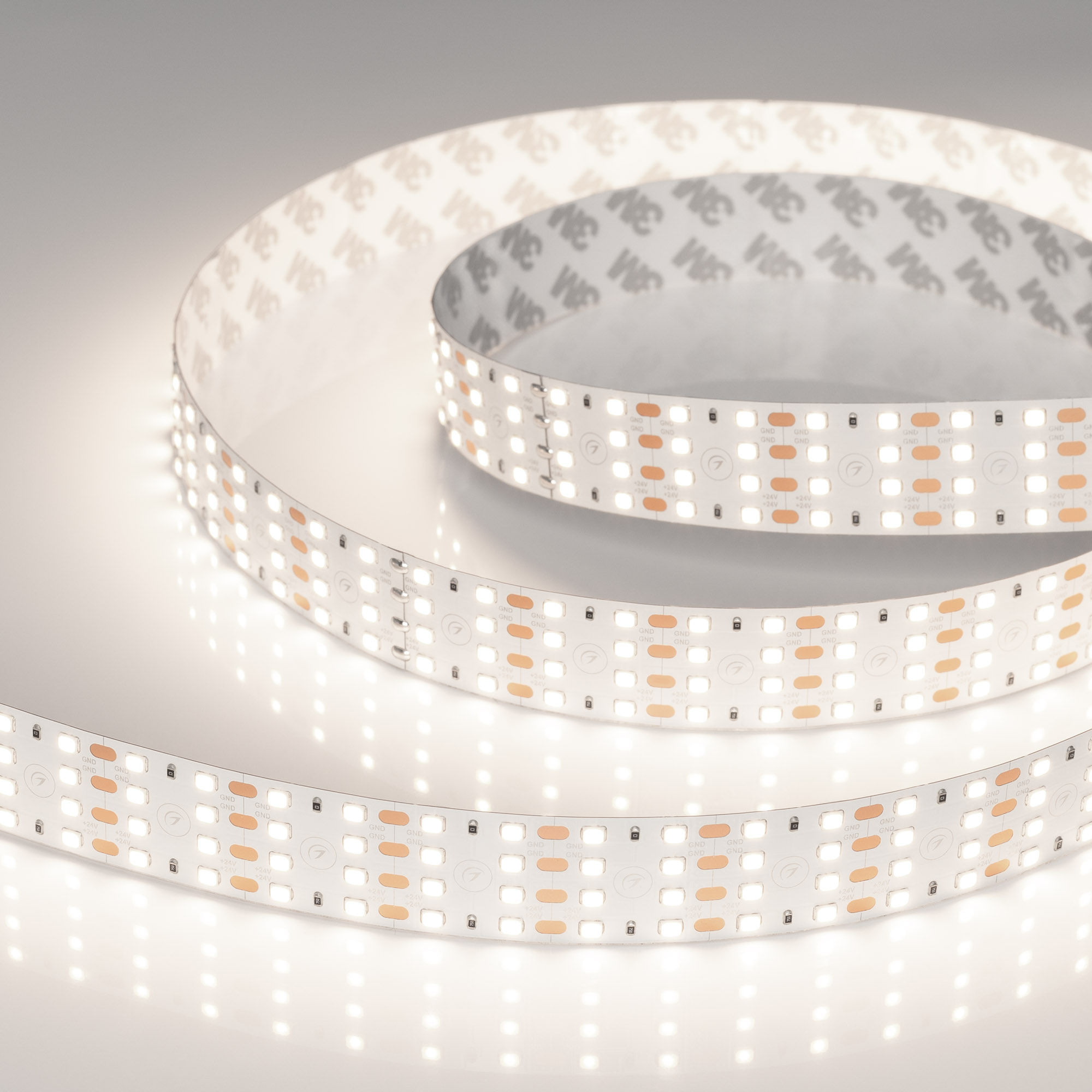 Лента UL-A320-24mm 24V Day4000 (5 W/m, IP20, 3m) (Arlight, 7 лет)