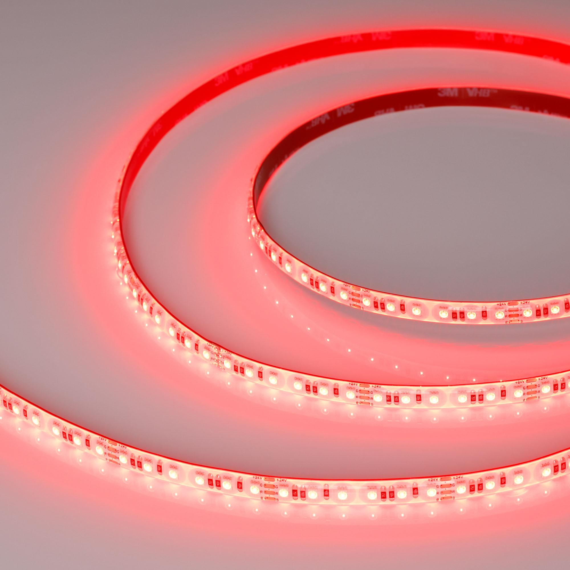 Лента герметичная RTW-SE-A120-8mm 24V RGB (12 W/m, IP65, 5m) (Arlight, 5 лет)