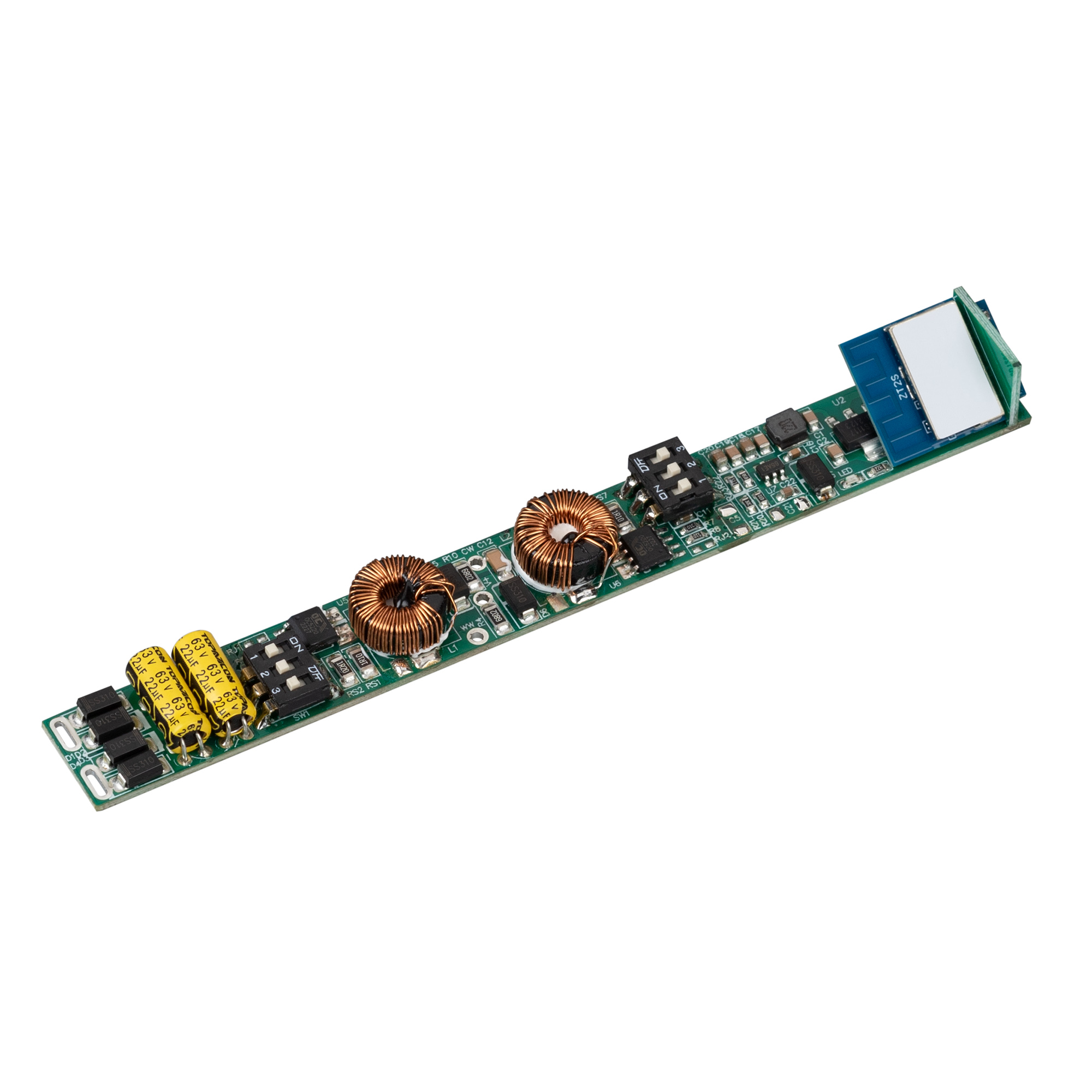 INTELLIGENT ARLIGHT Диммер SMART-CC-202-72-MIX-IN (48V, 2x150-500mA, Track, ZB) (IARL, IP20 Пластик, 5 лет)