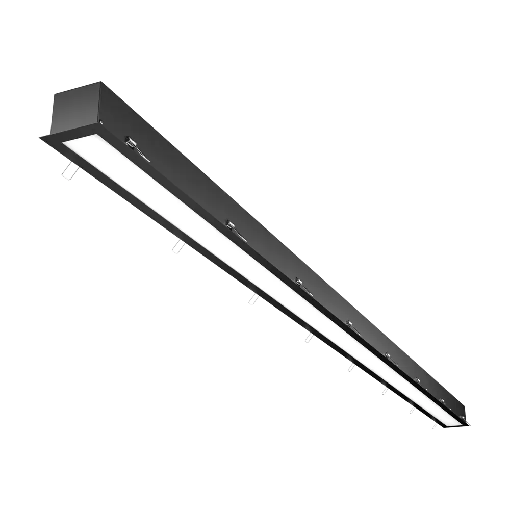 Встраиваемый светодиодный светильник Trade Linear Standart 1962x65x60 120Вт 5000К Опал Deep Черный