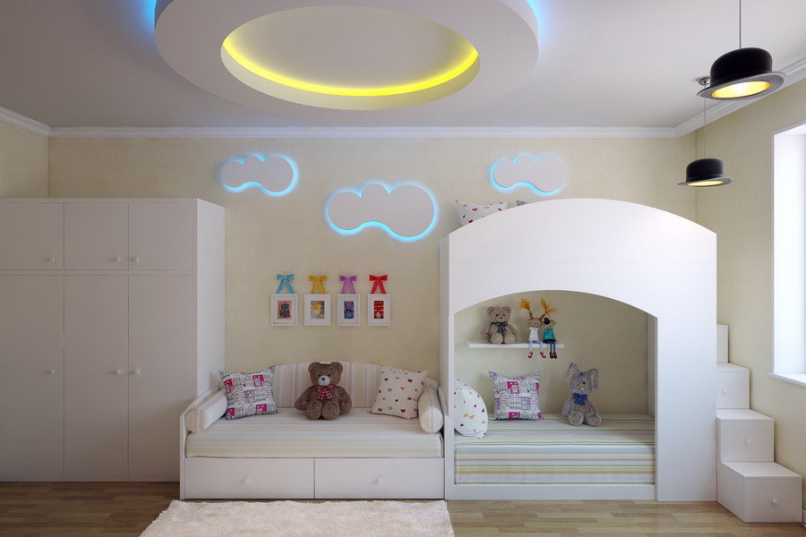 Светодиодные светильники для детской комнаты
