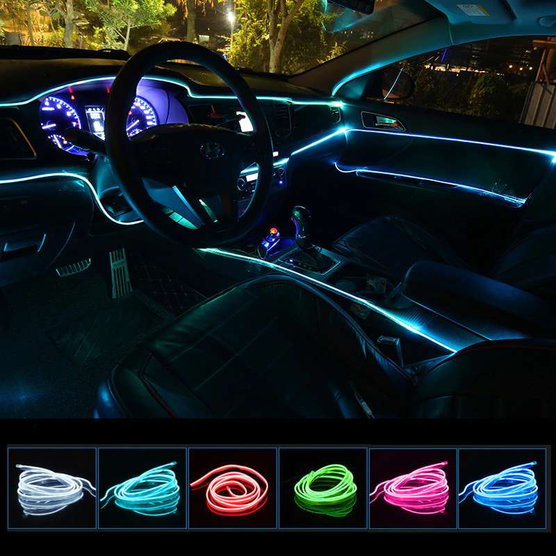 Светодиодная подсветка в автомобиле