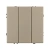 ARL NOBE Выключатель 3 кл софт-тач золотой песок SWT-MK03-SFPL-GD (250V, 10A) (Arlight, -)
