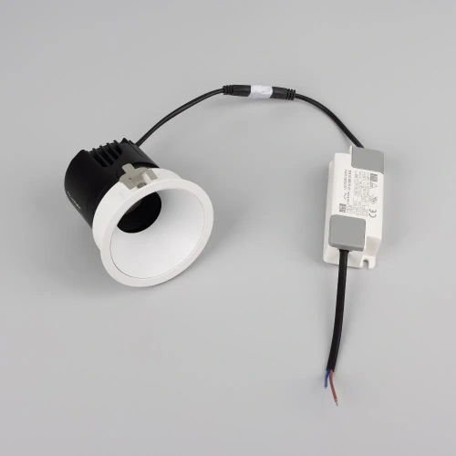 Светильник MS-ARADO-BUILT-R75-12W Warm2700 (WH-WH, 24 deg, 230V) (Arlight, IP20 Металл, 5 лет)