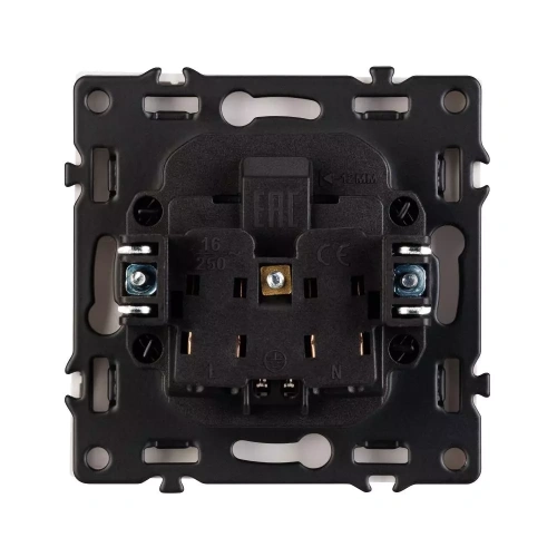 Механизм электрической розетки SCT-NOBE-MEU1-SFPL-WH (230V, 16A) (Arlight, Белый кварц)