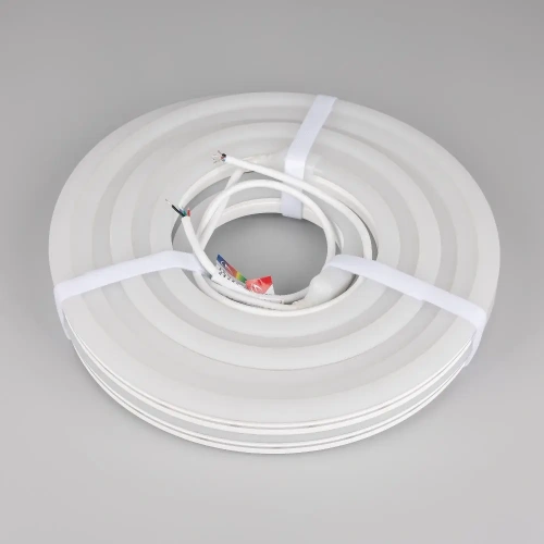 Лента герметичная MOONLIGHT-PRO-SIDE-X360-12x24mm 24V RGB (12 W/m, IP68, 10m, wire x2) (Arlight, Вывод прямой, 5 лет)