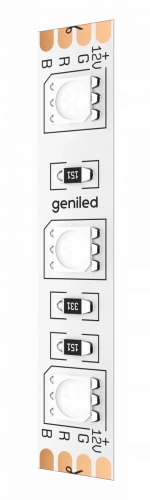 Светодиодная лента Geniled GL-60SMD5050 12В 14,4Вт/м 10x2000 RGB IP65