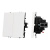 ARL NOBE Выключатель звонковый 2 кл софт-тач белый кварц SWT-MKR2-SFPL-WH (250V, 10A) (Arlight, -)