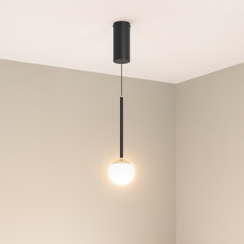 Светильник SP-BEADS-HANG-T-R100-8W Warm3000 (BK-GD, 180 deg, 230V) (Arlight, IP20 Металл, 5 лет)