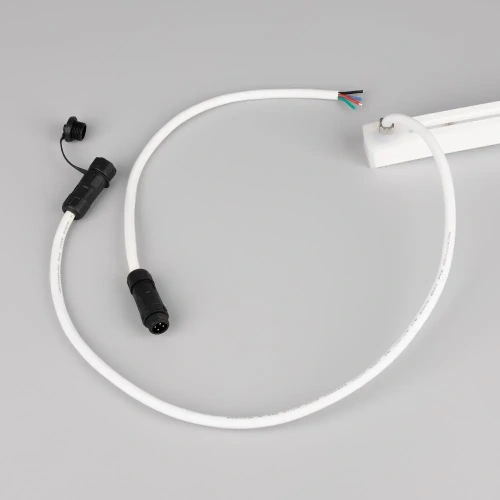 Лента герметичная MOONLIGHT-PRO-SIDE-X360-20x20mm 24V RGB (12 W/m, IP67, 10m, wire x2) (Arlight, Вывод боковой, 5 лет)