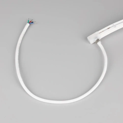 Лента герметичная MOONLIGHT-PRO-TOP-X360-13x12mm 24V RGB (12 W/m, IP67, 10m, wire x2) (Arlight, Вывод боковой, 5 лет)
