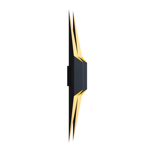 Настенный Penne Cube Duo 1100x226 GU10 36Вт 3000К Black/Gold