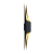 Настенный Penne Cube Duo 1100x226 GU10 36Вт 3000К Black/Gold