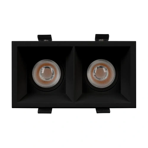 Светильник MS-FLOW-BUILT-S157x85-2x12W Day4000 (BK, 55 deg, 230V) (Arlight, IP20 Металл, 5 лет)