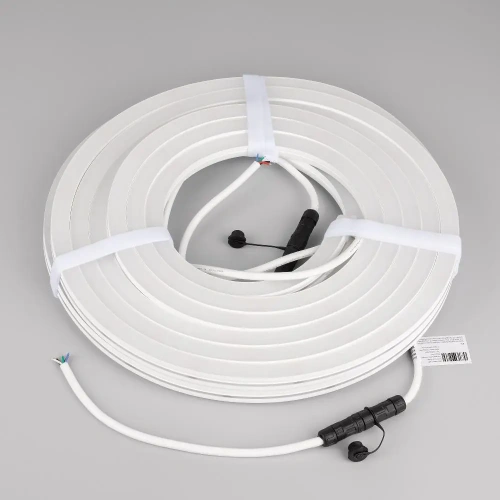 Лента герметичная MOONLIGHT-PRO-SIDE-X336-16x16mm 24V RGBW-Warm (12 W/m, IP67, 10m, wire x2) (Arlight, Вывод боковой, 5 лет)