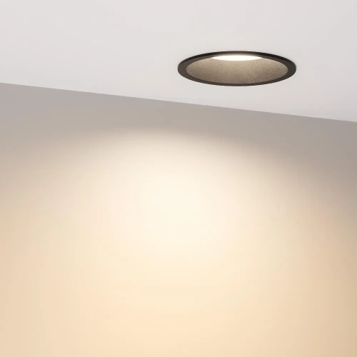 Светильник MS-BREEZE-BUILT-R104-12W Warm3000 (BK, 85 deg, 230V) (Arlight, IP20 Металл, 5 лет)