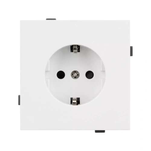 Механизм электрической розетки SCT-TENDO-MEU1-SFPL-WH (230V, 16A) (Arlight, Матовый белый)