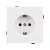Механизм электрической розетки SCT-TENDO-MEU1-SFPL-WH (230V, 16A) (Arlight, Матовый белый)