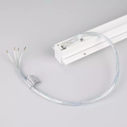 Трек встраиваемый MAG-TRACK-2538-FDW-1000 (WH, 5LN) (Arlight, IP20 Металл, 5 лет)